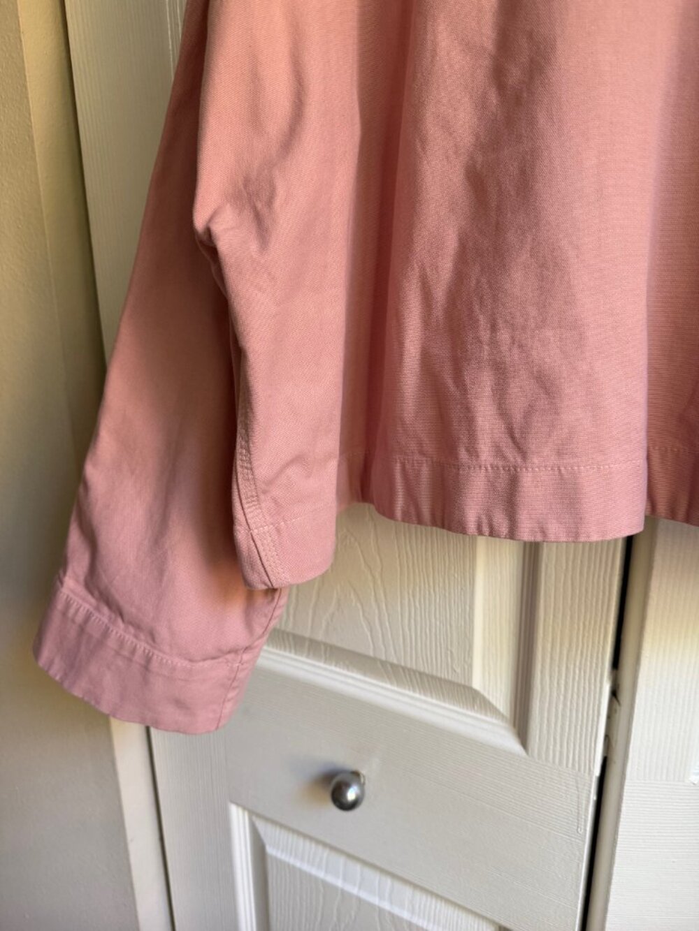 Cropped oversized jacket - Picture 10 of 14